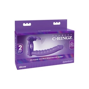 Anel Peniano Pipedream Fantasy C-Ringz Duplo Vibrador