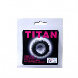 Cockring Baile Titan Preto 4.2Cm