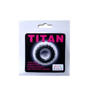 Cockring Baile Titan Preto 4.2Cm