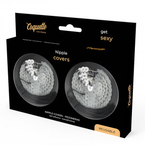 Coquette Chic Desire Nipple Covers Silver - Img 2
