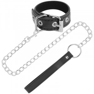 Darkness Penis Ring With Strap - Img 1