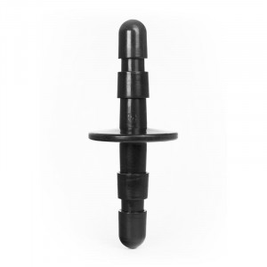 Hung Double System Anal Plug Black