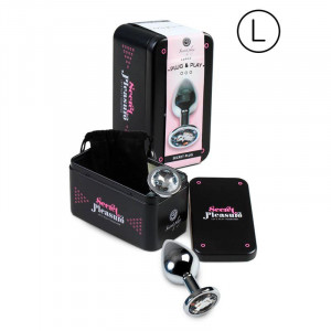 Secretplay Anal Plug Size L - Clear - Img 2