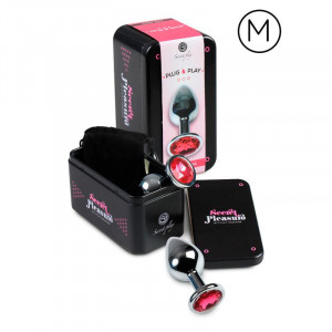 Secretplay Plug Anal Fucsia 8Cm - Img 3