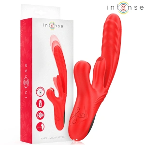 Vibrador Multifunção Intense Karol Vermelho