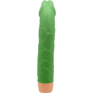 Vibrador Realista Baile Bill Verde 22,5 Cm