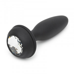 Coelho Feliz Recarregável Vibrante Plug De Butt Grande Preto / Roxo - Img 3