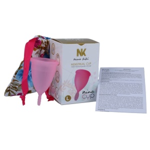 Copo Menstrual Nina Kikí Rosa S