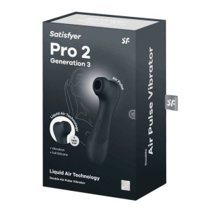 Estimulador Satisfyer Pro 2 Geração 3 Preto