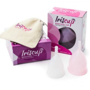 Iriscup - copo grande do mês rosa + saco esterilizador gratuito - Img 3