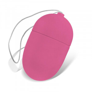 Ovo Vibratório Tamanho Médio Controlo Remoto Rosa