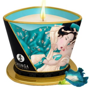 Shunga Massage Candle Island Flores 170 Ml - Img 1