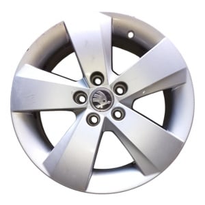 Jante Aliaj SKODA R15 5X100 ET38 - Img 2