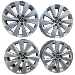 Set Jante Aliaj R16 Originale Seat 5x100 ET45 - Img 1