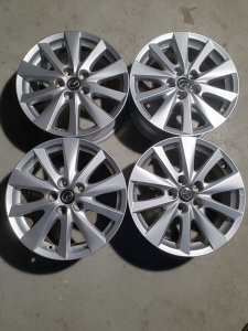 Set Jante SH Aliaj R17 ORIGINALE MAZDA Mazda CX5 5X114.3 ET50 - Img 7