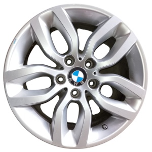 Set Jante Aliaj R17 ORIGINALE BMW E60, E90, E46 5x120 ET32 - Img 3
