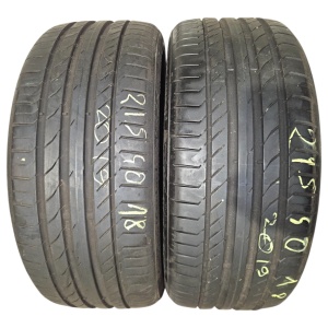 Anvelope SH Vara 215/40/18 Continental ContiSportContact 5 89W - Img 1