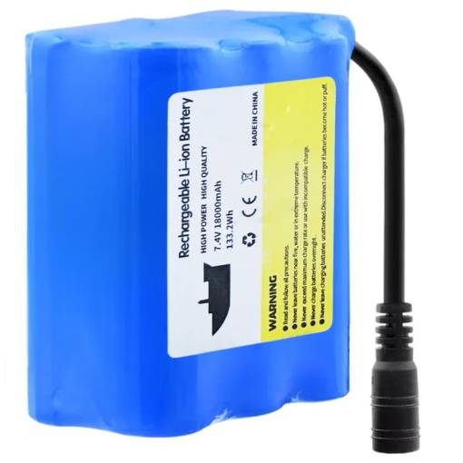 Akumulator do Łodzie zanętowe, 18000mAh, iUni BT18, 7.4V, Litowo-jonowy, ładowalny