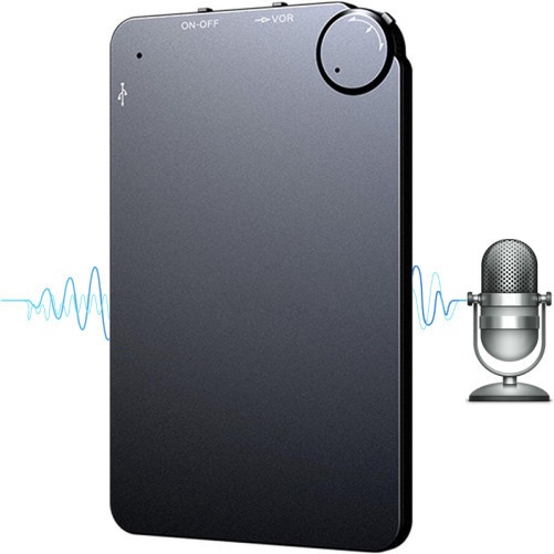iUni K2 iUni K2 Mini rejestrator szpiegowski, 32 GB, 200 godzin, aktywacja głosem, odtwarzacz MP3