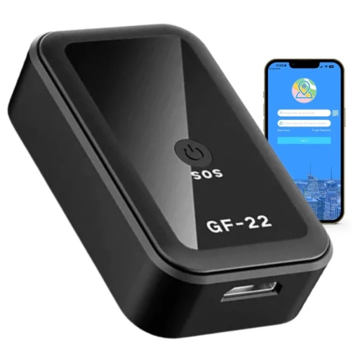 Mini lokalizator GPS iUni GF22 iUni GF22 z mikrofonem szpiegowskim GSM, SOS, śledzeniem i namierzaniem GPS, uchwytem magnetycznym