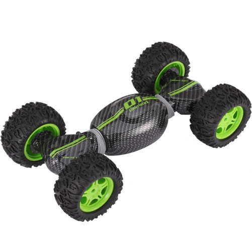 Samochód zdalnie sterowany iUni 20 km/h, skala 1:12, Hyper Tumble Ultimate X01, 2,4 GHz, zielony