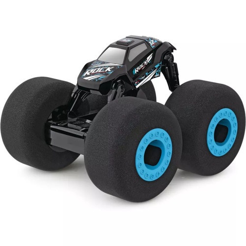 Samochód zdalnie sterowany iUni F03, Monster Truck, 2,4 GHz, gąbkowe koła, niebieski