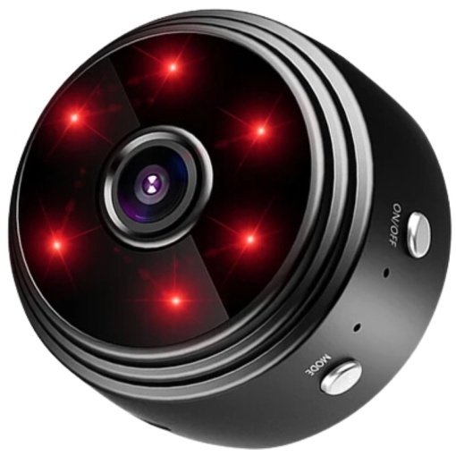 iUni A9 Mini kamera szpiegowska iUni A9, Wi-Fi, 8 GB, VGA 480P, audio-wideo, noktowizor