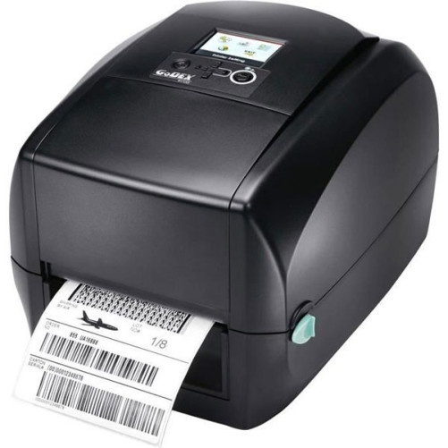 Termiczna drukarka etykiet Godex RT700IW, Wi-Fi, sieć, USB, 203Dpi, ekran LCD