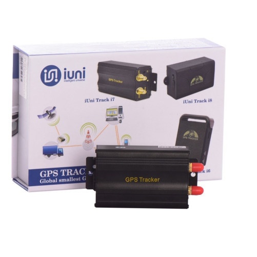 Lokalizator GPS Auto iUni Track i7, śledzenie i namierzanie GPS, mikrofon, nieograniczona autonomia