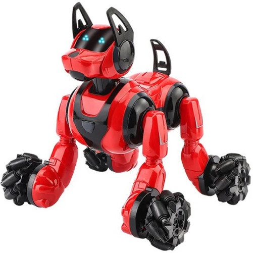iUni 800A Inteligentny robot sterowany gestami i pilotem, obrót 360°, czerwony