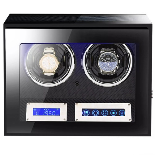 Automatyczna nawijarka do zegarków iUni, Luxury Watch Winder 2 Carbon