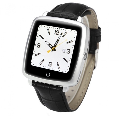 Smartwatch iUni U11C Plus z telefonem, Bluetooth, kamerą, 1,54 cala, srebrny