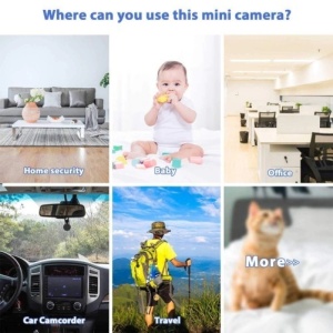 iUni A10 Mini Spyion iUni A10, Wi-Fi, 32GB, Full HD, audio-wideo, noktowizor - Img 8