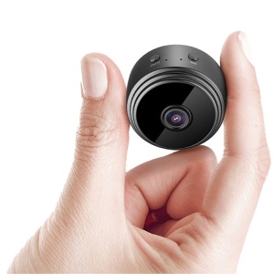 iUni A9 Mini kamera szpiegowska iUni A9, Wi-Fi, 8 GB, VGA 480P, audio-wideo, noktowizor - Img 2