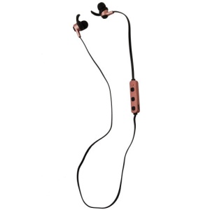 iUni CB41 Sport Bezprzewodowy zestaw słuchawkowy Bluetooth, zestaw głośnomówiący, mikrofon, regulacja głośności, magnes, różowe złoto - Img 2