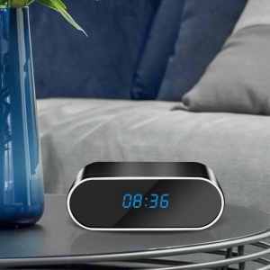 iUni iUni IP07 Mini kamera biurowa z zegarkiem, Wi-Fi, 16 GB, Full HD, 160°, tryb nocny, podgląd na żywo w telefonie - Img 7