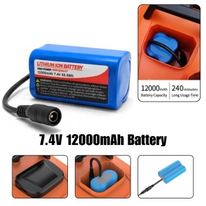 Łódka Zanętowa iUni V805 GPS, 12000 mAh, 1,5 kg, 500 m, 15 km/h - Img 4