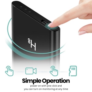 Mała kamera iUni H8, Wi-Fi, Full HD, Widzenie nocne, 5000mAh, Slot na kartę microSD - Img 3