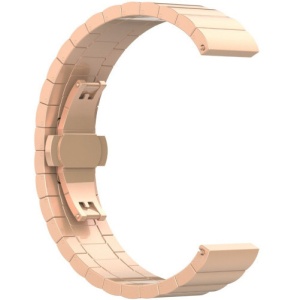 Smartwatch Samsung Galaxy Watch 4, Watch 4 Classic, Gear S2, iUni 20 mm Bransoletka ze stali nierdzewnej w kolorze różowego złota - Img 3