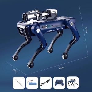 iUni 8020 Inteligentny Robot-Pies z Wyrzutnią Strzał, Pilotem, Komendami Głosowymi i Programowaniem Ruchu - Img 12