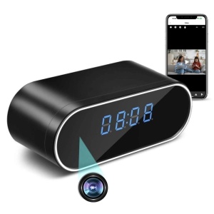 iUni iUni IP07 Mini kamera biurowa z zegarkiem, Wi-Fi, Full HD, 160°, tryb nocny, podgląd na żywo w telefonie - Img 1