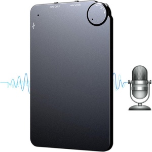 iUni K2 iUni K2 Mini rejestrator szpiegowski, 32 GB, 200 godzin, aktywacja głosem, odtwarzacz MP3 - Img 1