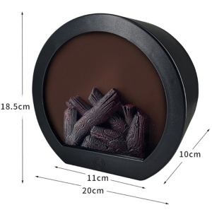 iUni TH-798 Mini kamera szpiegowska do kominka elektrycznego iUni TH-798, Wi-Fi, 8 GB, Full HD, wykrywanie ruchu - Img 10