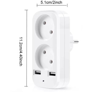 Kamera Szpiegowska w Podwójnym Adapterze iUni AD2, Wi-Fi, Full HD, Monitorowanie w Czasie Rzeczywistym - Img 10