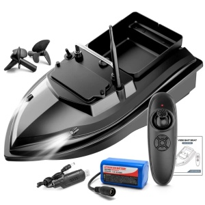 Łódka Zanętowa iUni V050, 500m, Pojemność 2kg, 5200mAh, 10km/h, Zdalne sterowanie 2.4GHz