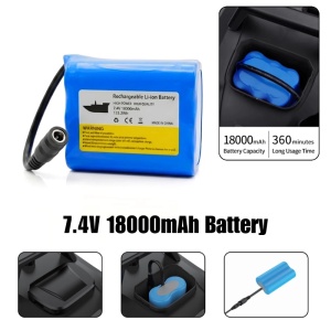 Łódka Zanętowa iUni V805, 18 000 mAh, 1,5 kg, 500 m, 15 km/h - Img 4