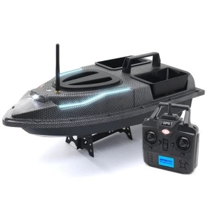 Łódka Zanętowa iUni V900, GPS, 2 Pojemnikami, Pojemność 1.5 kg, 500m, 18000mAh, 6km/h, Zdalne sterowanie 2.4GHz - Img 3