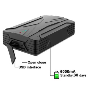 Lokalizator samochodowy GPS iUni LK970A, 4G, 6000 mAh, IP65, magnes, śledzenie GPS, czas czuwania 30 dni - Img 4