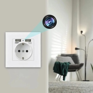 Mini uchwyt ścienny iUni PR1, Wi-Fi, Full HD, 2 porty USB-A, podgląd na żywo w telefonie, gniazdo kart MicroSD - Img 2