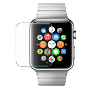 iUni Pokrowiec ochronny na Apple Watch Smartwatch 38 mm ze szkłem hartowanym 3D, czarny - Img 7